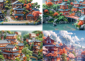 Village japonais