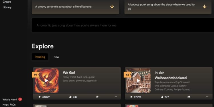 Test Suno v3, création musicale par IA