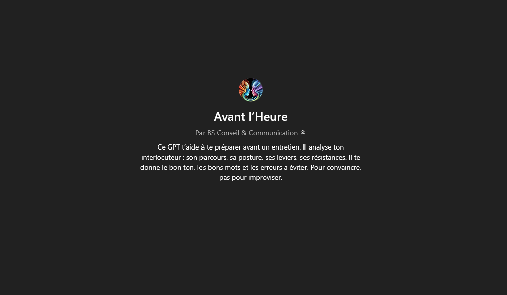Avant l’Heure : l’art de savoir à qui l’on parle