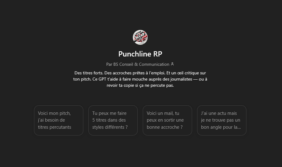 Punchline RP : Le rédacteur qui formule fort pour vendre du flou
