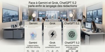 Relations médias : face à Gemini et Grok, ChatGPT 5.2 parle enfin le langage des rédactions