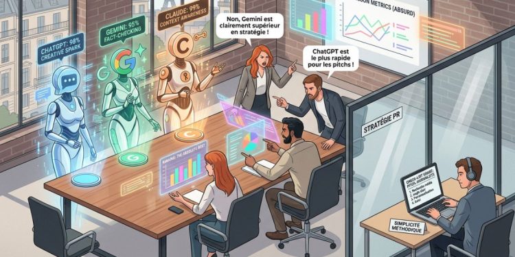 Les outils IA pour les RP : arrêtez de chercher le meilleur, cherchez le bon usage