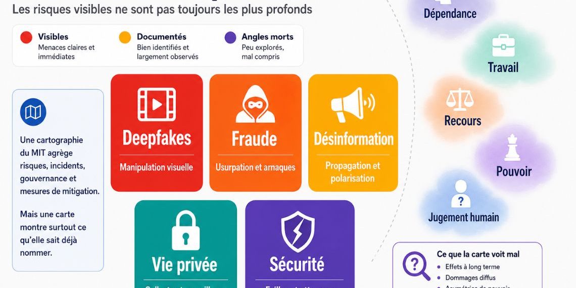 La carte des risques de l’IA révèle surtout nos angles morts