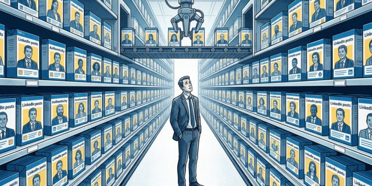LinkedIn, le grand supermarché du faux sincère