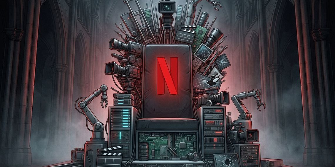 Netflix ne veut pas seulement faire des films avec l’IA, il veut régner sur la fabrique des images