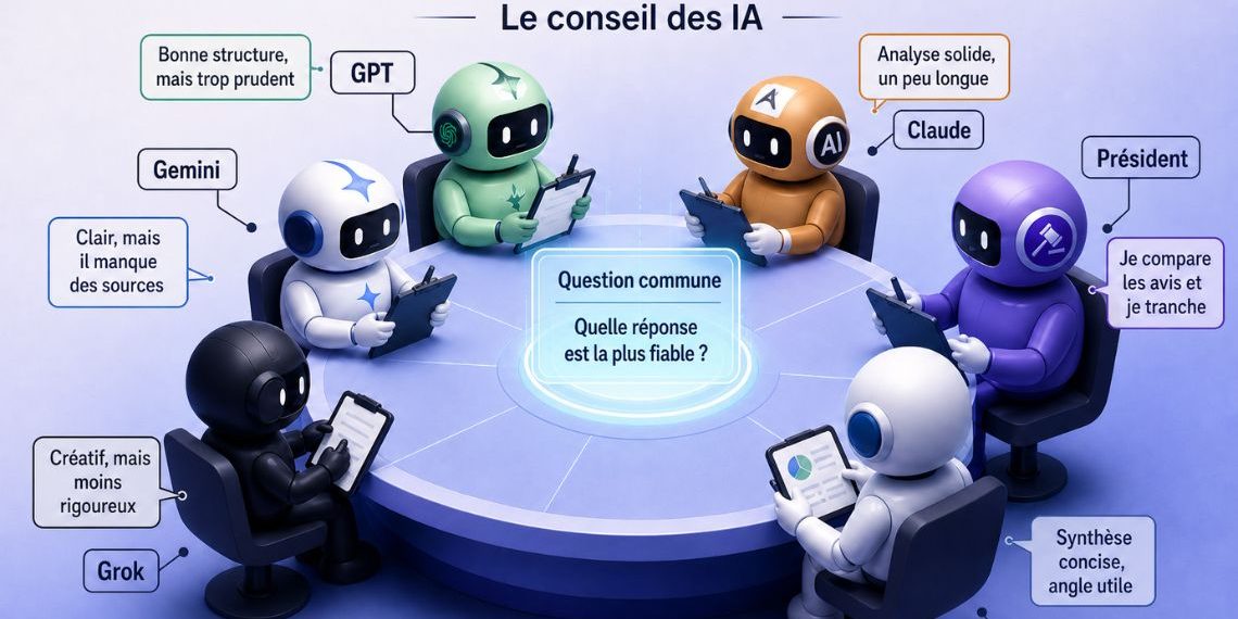 Quand les IA se jugent entre elles