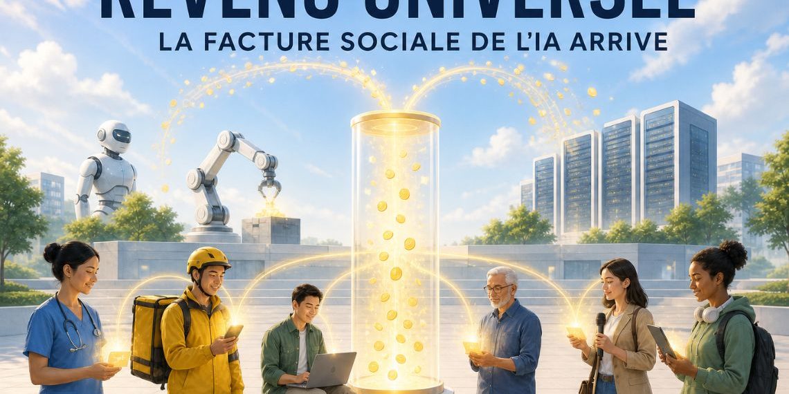 Revenu universel, la facture sociale de l’IA arrive