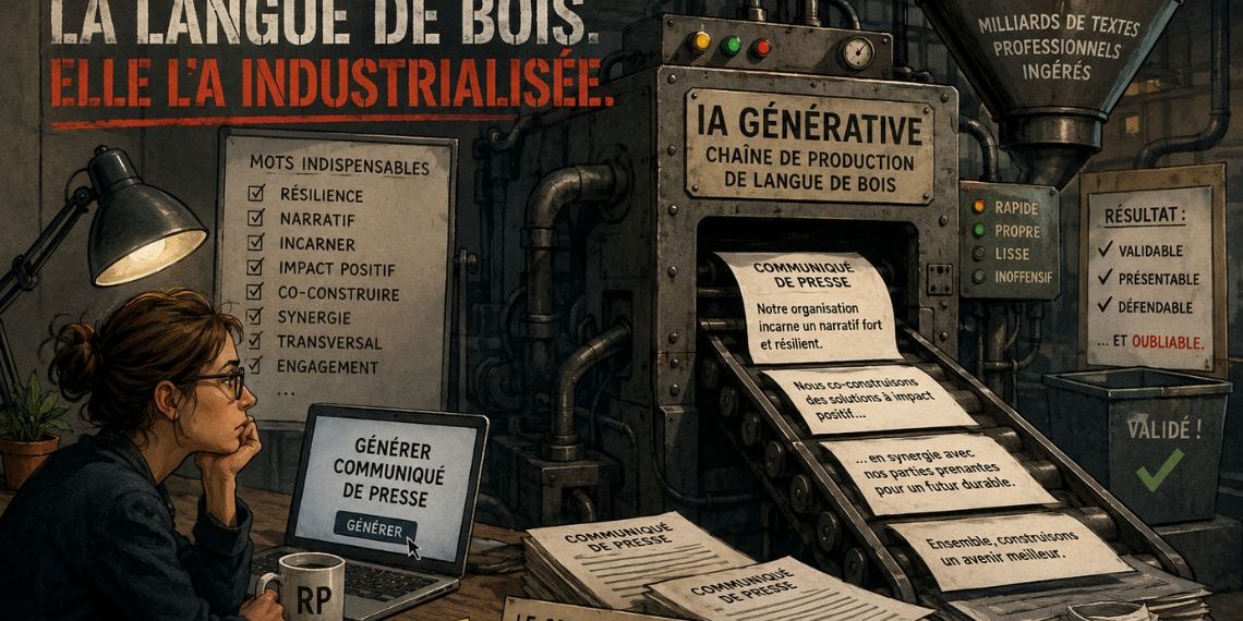 L’IA n’a pas inventé la langue de bois, elle l’a industrialisée
