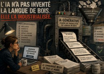 L’IA n’a pas inventé la langue de bois, elle l’a industrialisée