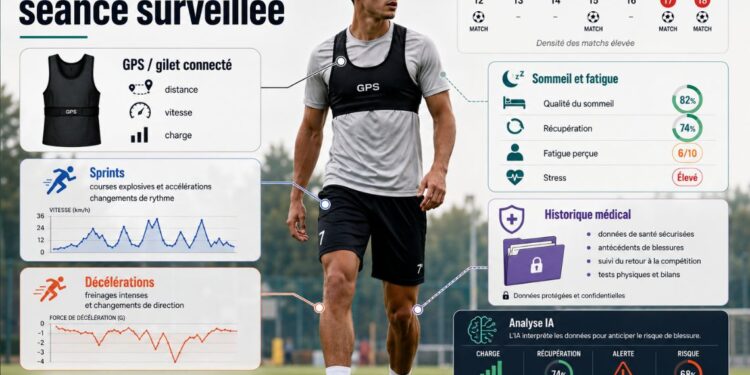Les joueurs sous surveillance : quand l’IA mesure la fatigue et le risque de blessure