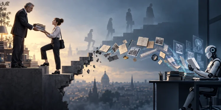 Si l’IA apprend le métier à notre place, à qui allons-nous encore le transmettre ?