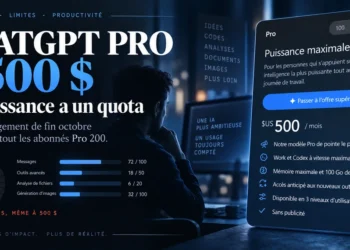 ChatGPT Pro à 500 dollars : la puissance a désormais un quota