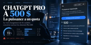 ChatGPT Pro à 500 dollars : la puissance a désormais un quota
